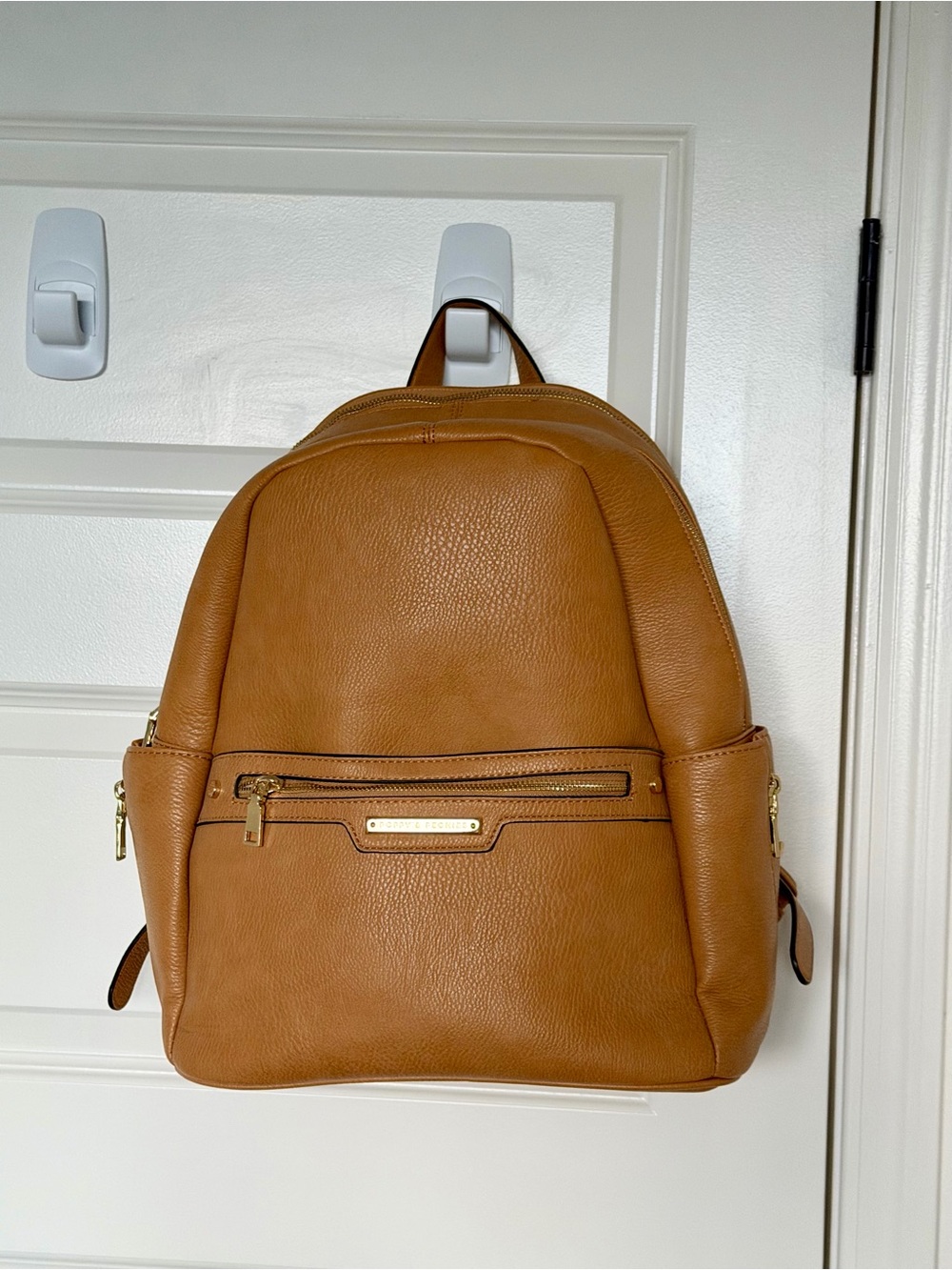 Poppy & Peonies Brooklyn Backpack in Camel